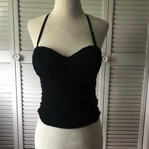 GUESS Hour glass figure halter top